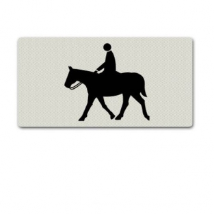 ONDERBORD OB01 RUITERS TE PAARD